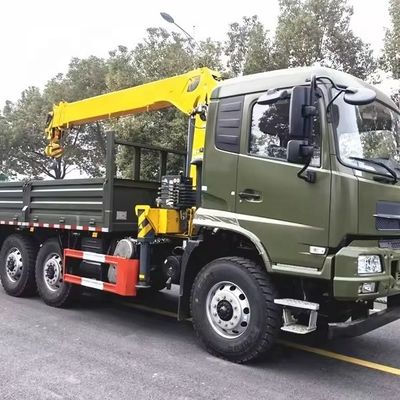 Chiny Dongfeng KR 6.3T Ciężarówka montaż mobilny żuraw dla mostów budynków metra