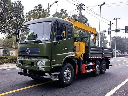 Chiny Dongfeng KR 6.3T Ciężarówka montaż mobilny żuraw dla mostów budynków metra