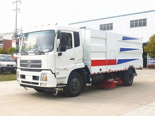 210hp 12cbm Ciężarówka do czyszczenia dróg, Mała Ciężarówka do czyszczenia ulic Euro 2 4x2