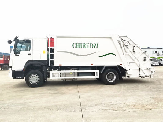 HOWO 15m3 Pojemnik do kompaktowania śmieci, pojazd do kompaktowania odpadów Euro 3