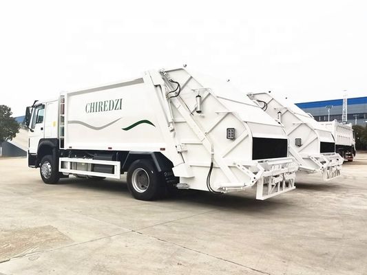 HOWO 15m3 Pojemnik do kompaktowania śmieci, pojazd do kompaktowania odpadów Euro 3