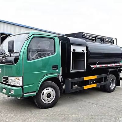 Chiny DONGFENG 5cbm Cisterna paliwowa Mała ciężarówka do przechowywania ropy 4X2