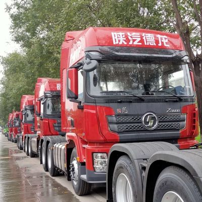 Shacman Sinotruck Dongfeng Traktor Ciężarówka Głowa Przyczepy Ciężarówka Euro 3 385HP 6X4