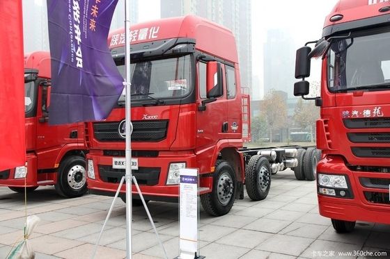 Shaanxi Shacman Lekkie ciężarówki towarowe ciężarówki dostawcze do transportu materiałów budowlanych