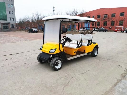 Elektryczne 4-osobowe wózki klubowe do golfa Samochody golfowe 30km/h Bateria Ulica legalna