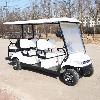 Lewy układ napędowy Elektryczny Golf Buggy Litium Battery Operated Golf Carts 2-10 miejsc