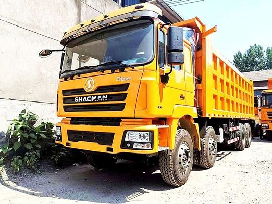 10-kołowy Shacman CNG Dump Truck 6X4 8X4 Tipper Truck For Uzbekistan Market