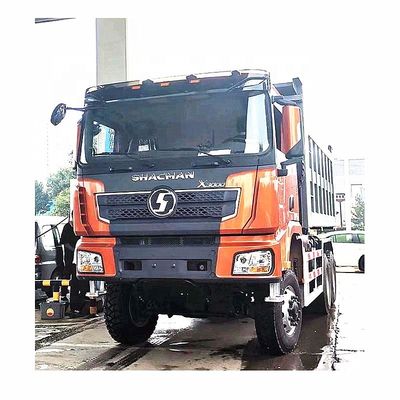 Shaanxi Shacman Dump Truck X3000 6X6 Ciężka ciężarówka z ręczną skrzynią biegów