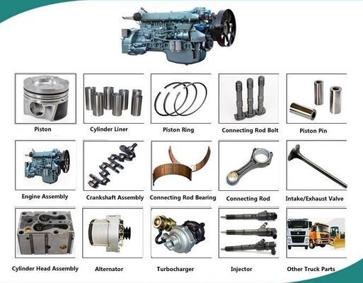 Shaanxi Shacman Części kabiny ciężarówki F3000 Lewe lusterko wsteczne