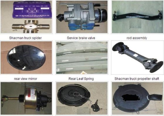 Shaanxi Shacman Części kabiny ciężarówki F3000 Lewe lusterko wsteczne