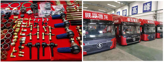 Części samochodowe DZ93189723020 Prawa kryształowa lampa głowicowa, reflektor Shacman Truck F3000