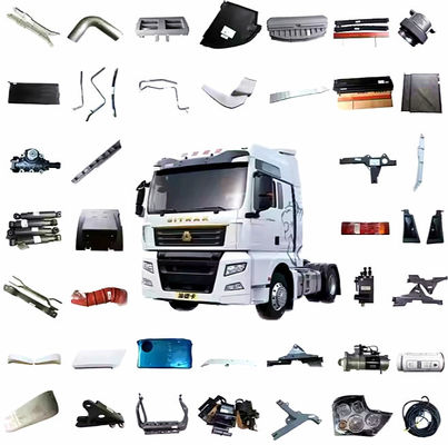 Wymiana Shacman Howo Części oświetlenia ciężarówek Lampa główna A7 H7 Wg9925720001 Wg9925720002