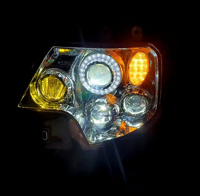 Wymiana Shacman Howo Części oświetlenia ciężarówek Lampa główna A7 H7 Wg9925720001 Wg9925720002