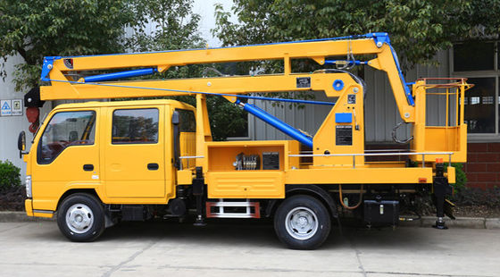 ISUZU Sinotruk Podwozie ciężarówka 12 składany boom pojazd pracy powietrznej z ceną fabryczną